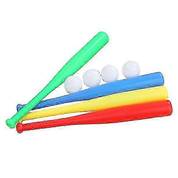 السلع الرياضية مجموعة بيسبول مصغرة ، مجموعة بيسبول بلاستيكية لعبة بيسبول لعبة رياضية في الهواء الطلق للأطفال SZRH AF