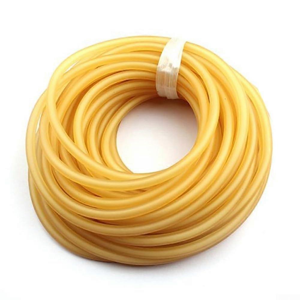 Latex rubber hose, 20 meters long, with 10 mm outer diameter and 6 mm inner diameter, for use in various activities.