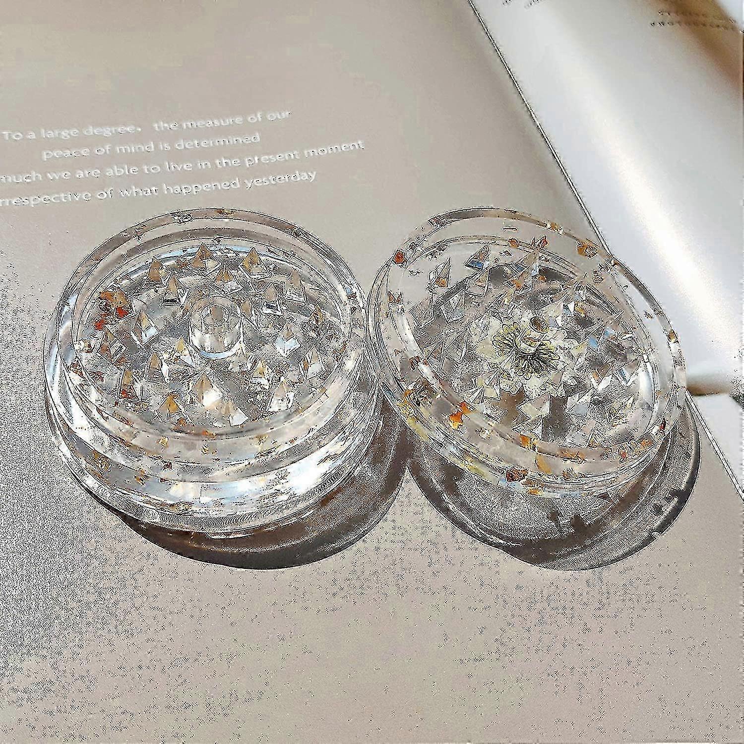 3 Inch Resin Grinder Mold, Silicone Spiked Shape