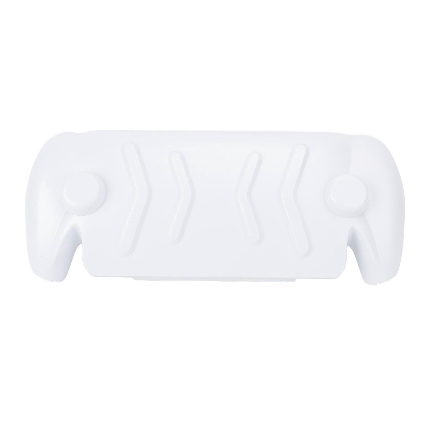 White Full Protective Case for Portal Remote Player - Detachable Shell, Ergonomic Design