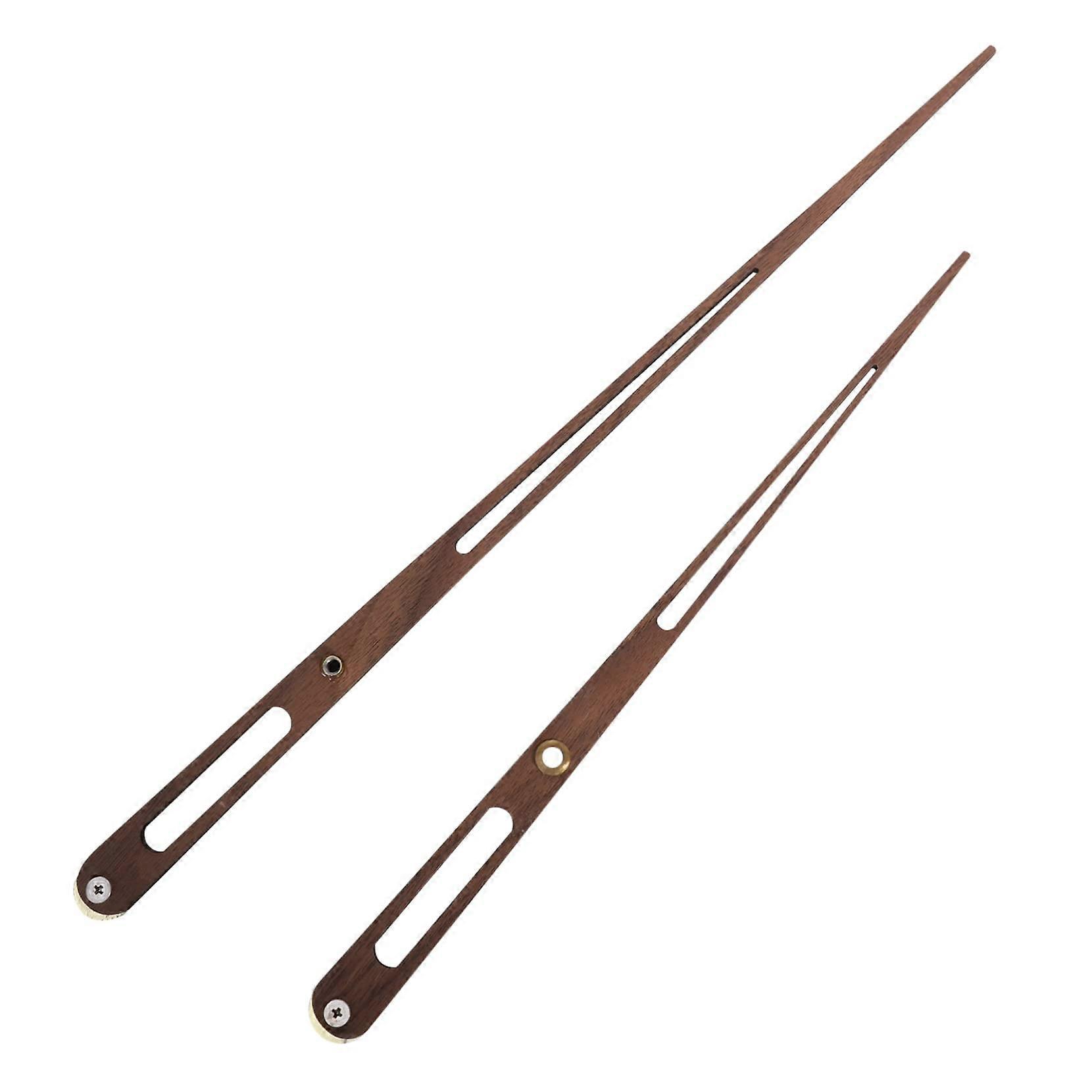 Hanging Wall Clock Mechanism Set with Jumbo Hands LED Digital Insert for Home Decor Black Walnut 33.5cm