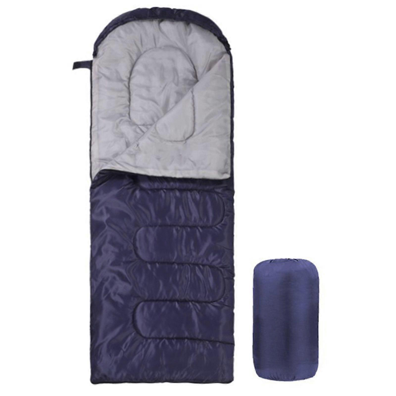 Ultra Light Sleeping Bag for Backpacking Compartment for Adults 170T Envelope 4 Seasons Hooded Travel Dirt-proof Spacious and Comfortable Warm and Win