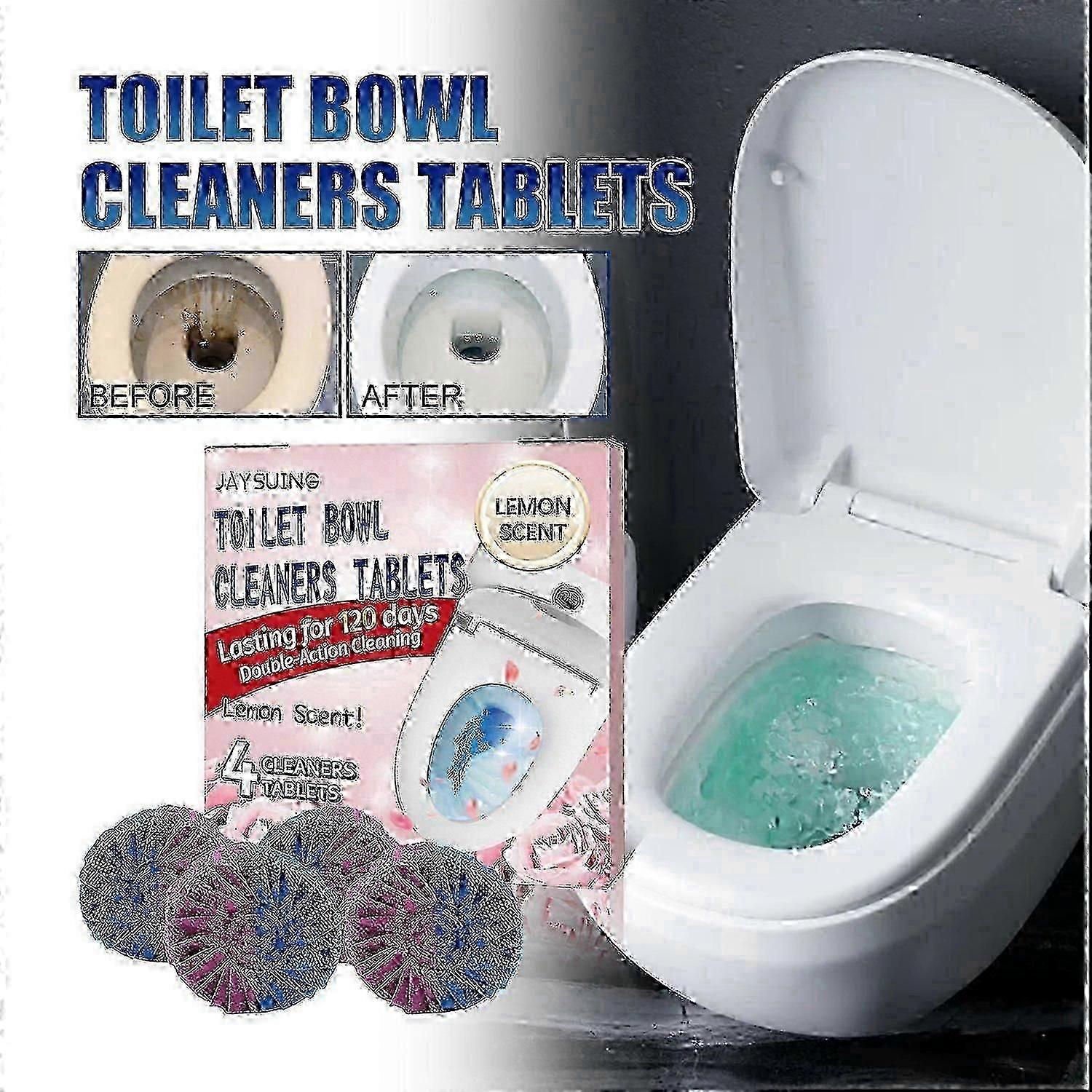 Jaysuing Toilet Cleaning Block, Deodorizing Remove Scale And Urine Stains Household Toilet Cleaning