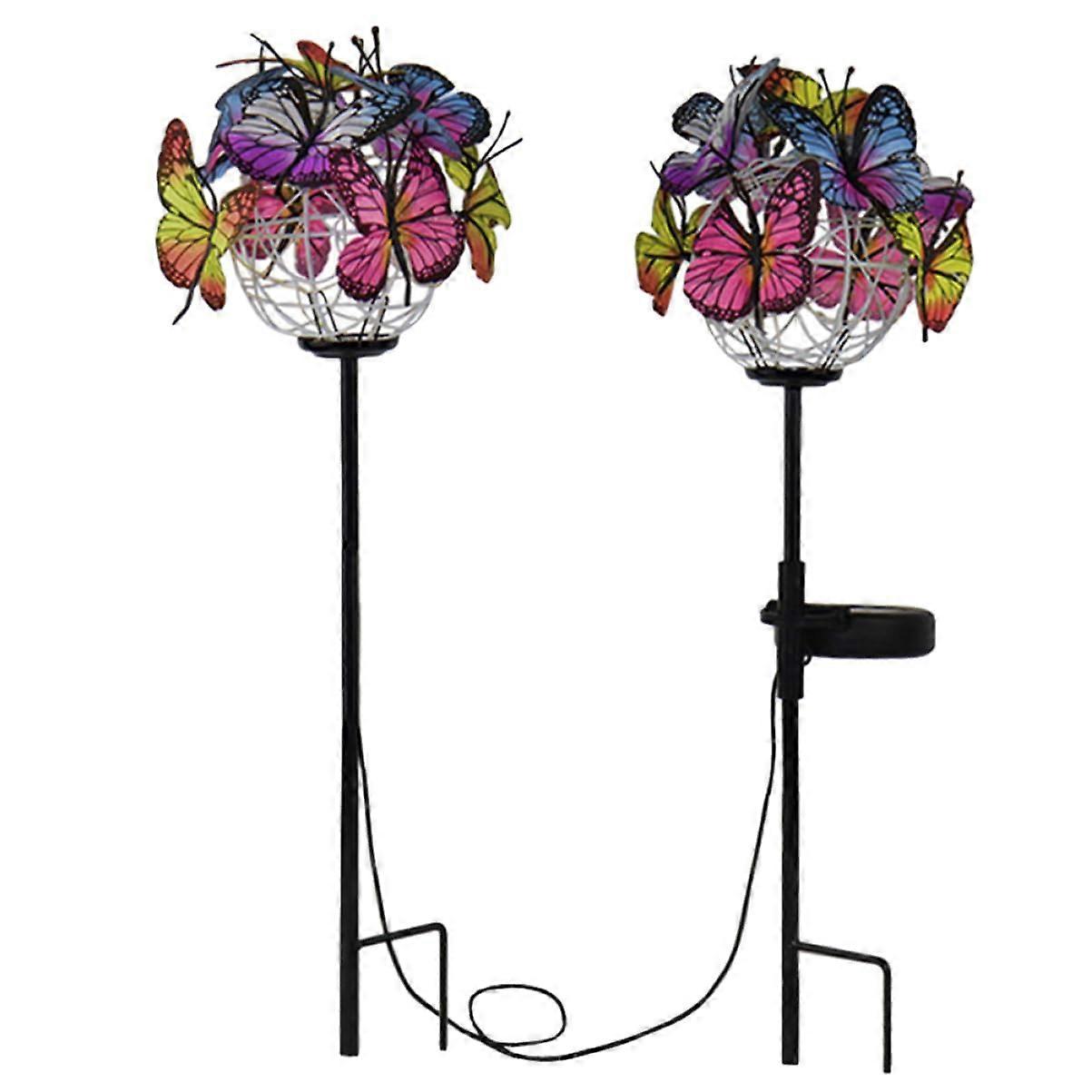 Solar Outdoor Lanterns - Solar-Powered Post Light for Garden, Decorative Light with Automatic Charging