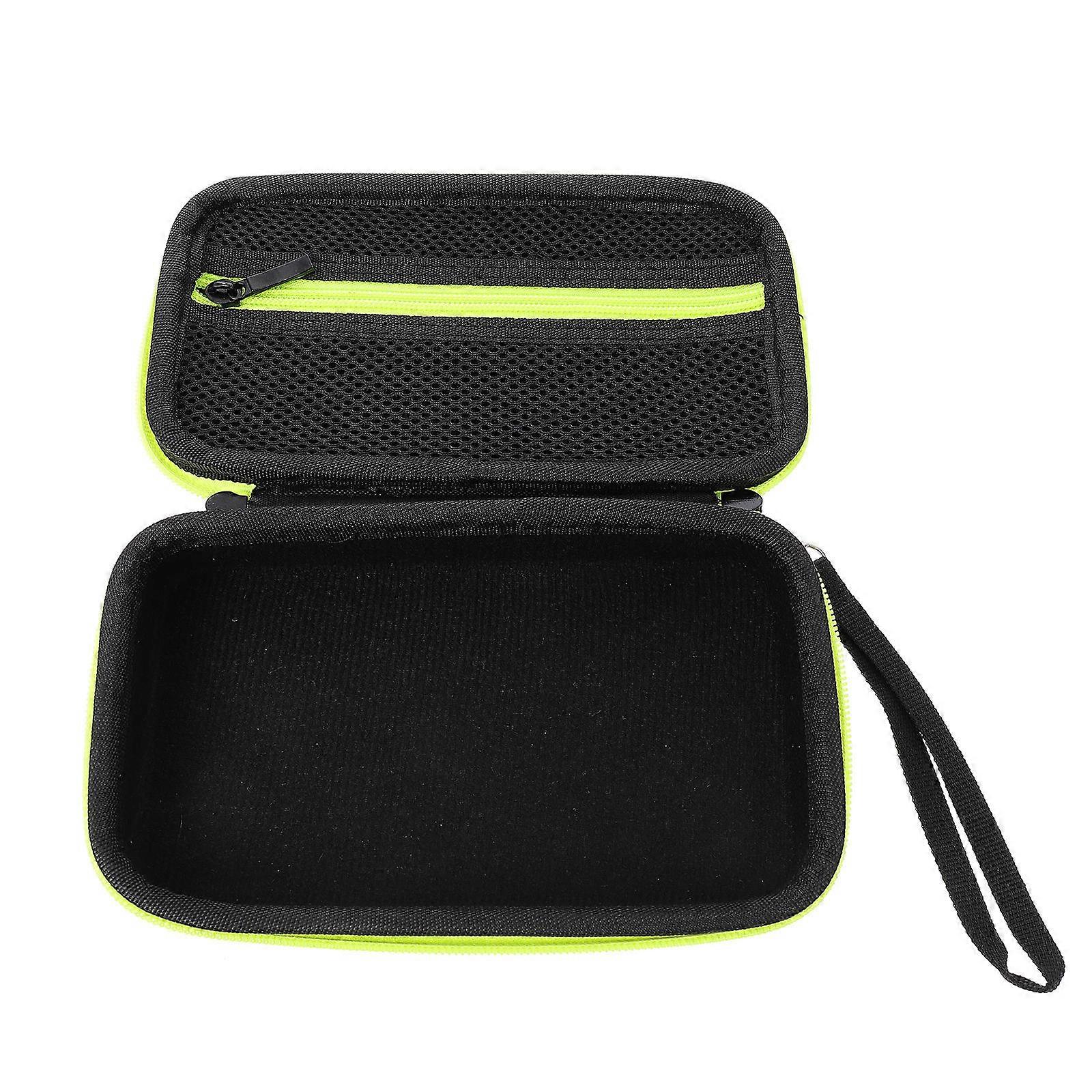 Green EVA Bag with Smooth Zipper for Storage Lightweight and Wear Resistant 1 Pc
