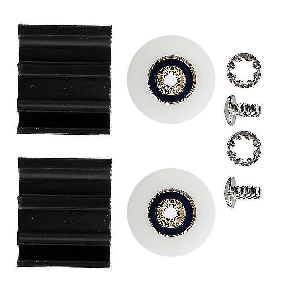 2pcs Set Halls Greenhouse Door Wheel Replacement Kits - 22mm