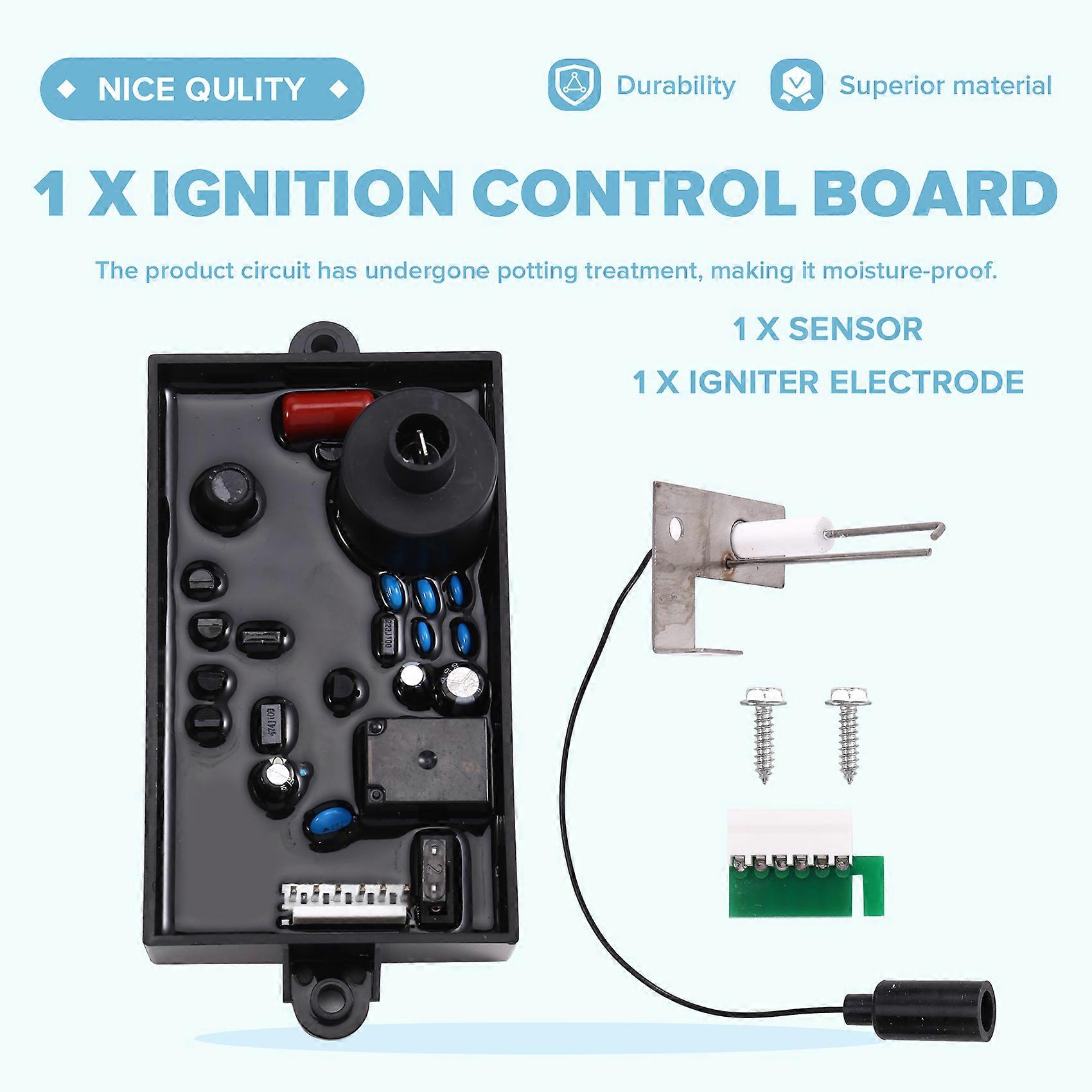 93868 91367 Water Heater Ignition Control Board Ignition Control Kit Igniter Electrode for RV