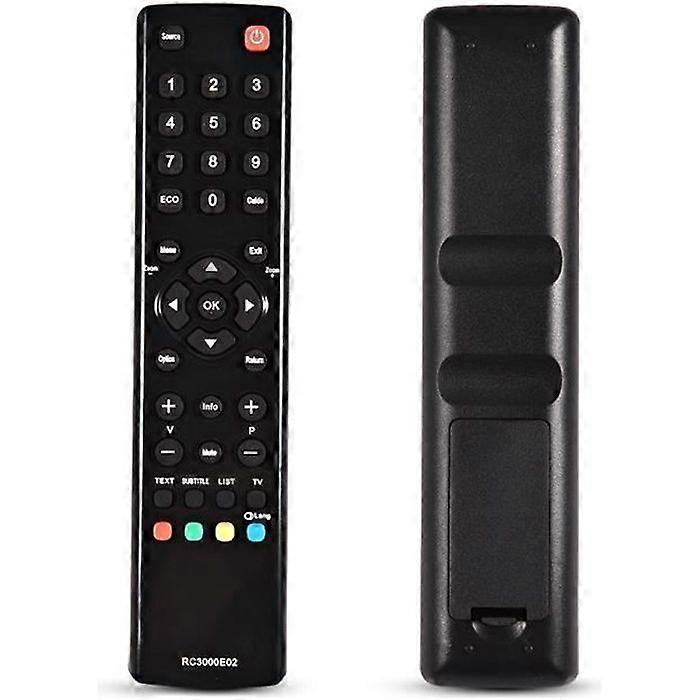 Replacement Remote Control for compatible with Tcl Rc3000E02-Xiu Tv