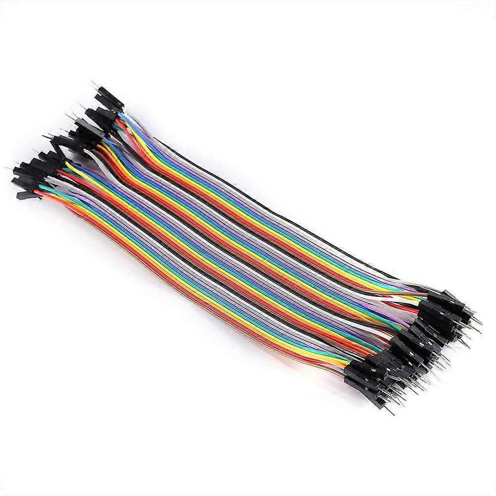 Detachable 40 Pin Male to Male Cable 20CM Flexible Colorful Connector for Computers and Measuring Instruments