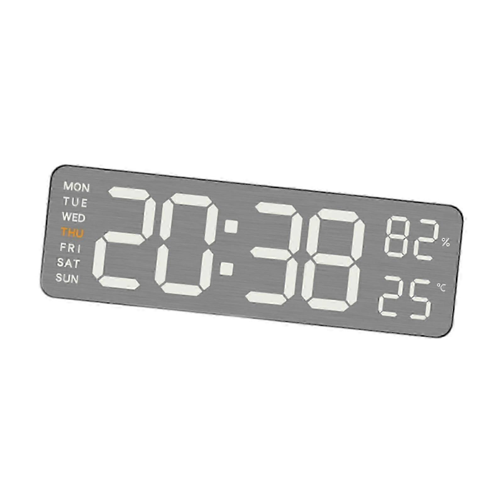 Digital Wall Clock Multipurpose Desktop Clock for Livingroom Study Room Hom