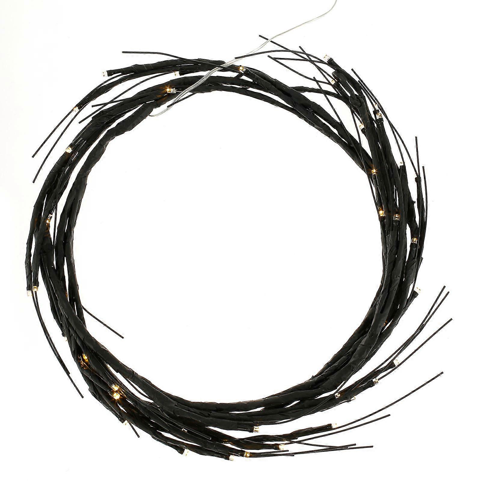 Branches And Vine String Lights 45 Led Warm Light To Light Up The Room Diy Flexible Vine Wreath Home Wall Decoration Fireplace