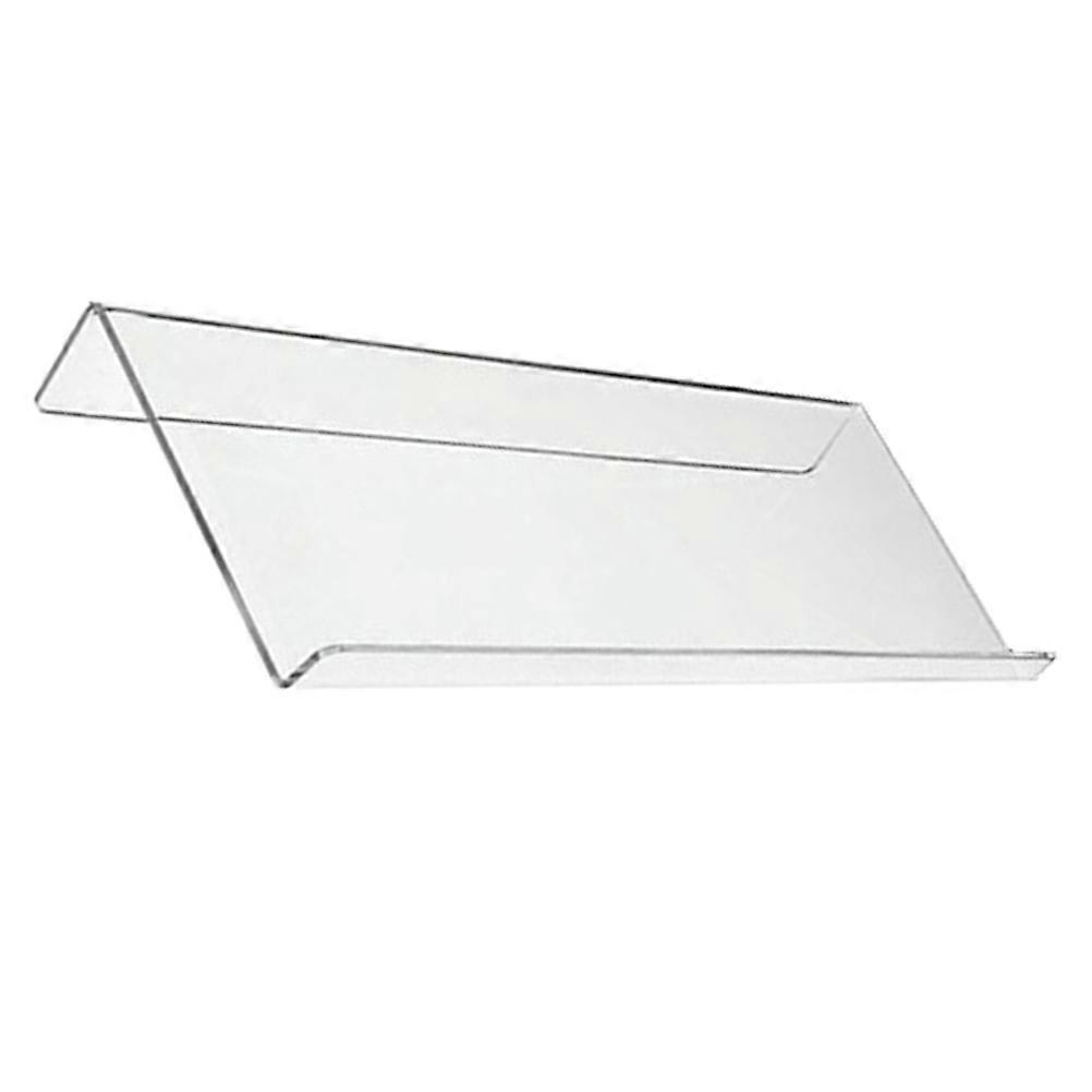 Ergonomic Support Tilted Computer Keyboard Holder Acrylic 30 Degree Tilted Design for Office Work 1Set