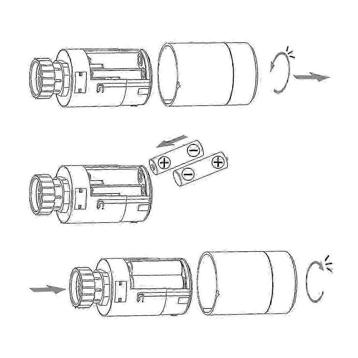 Tuya Zigbee 3.0 Smart Thermostat Radiator Valve - Programmable TRV Temperature Controller Compatible with Alexa & Google Home