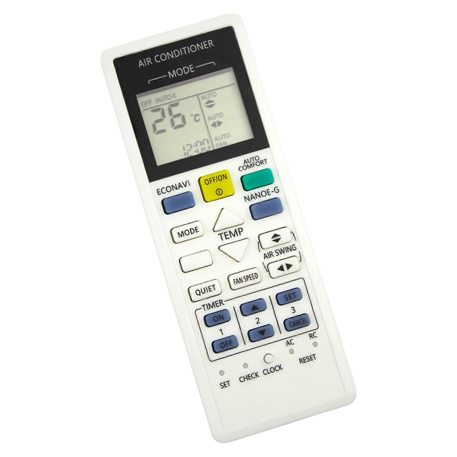 Quick Response Remote Reasonable Key Layout Wide Compatibility Enhances Durability for CS-E15MKR CS-E21PKR CS-E28MKJ Multicolor