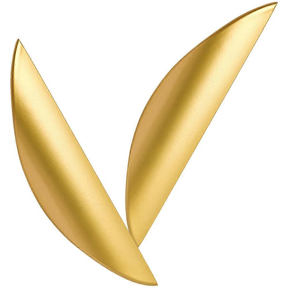 مقابض الخزانة درج يسحب مقبض معدني بديل حديث لخزانة 2 قطعة الهلال الذهبي شكل القمر مقاومة التآكل