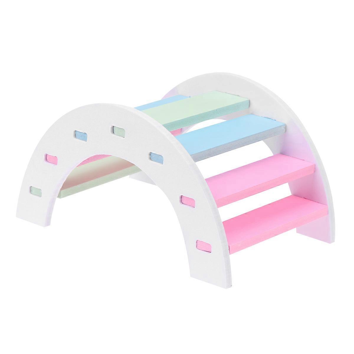 Rainbow Bridge Toy for Hamster Playing Material Small Pets Accessories