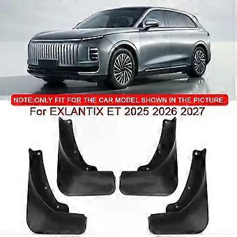 For EXLANTIX ET 2025 2026 2027 Car Styling ABS Car Mud Flaps Splash Guard Mudguards MudFlaps Front Rear Fender Auto Accessories