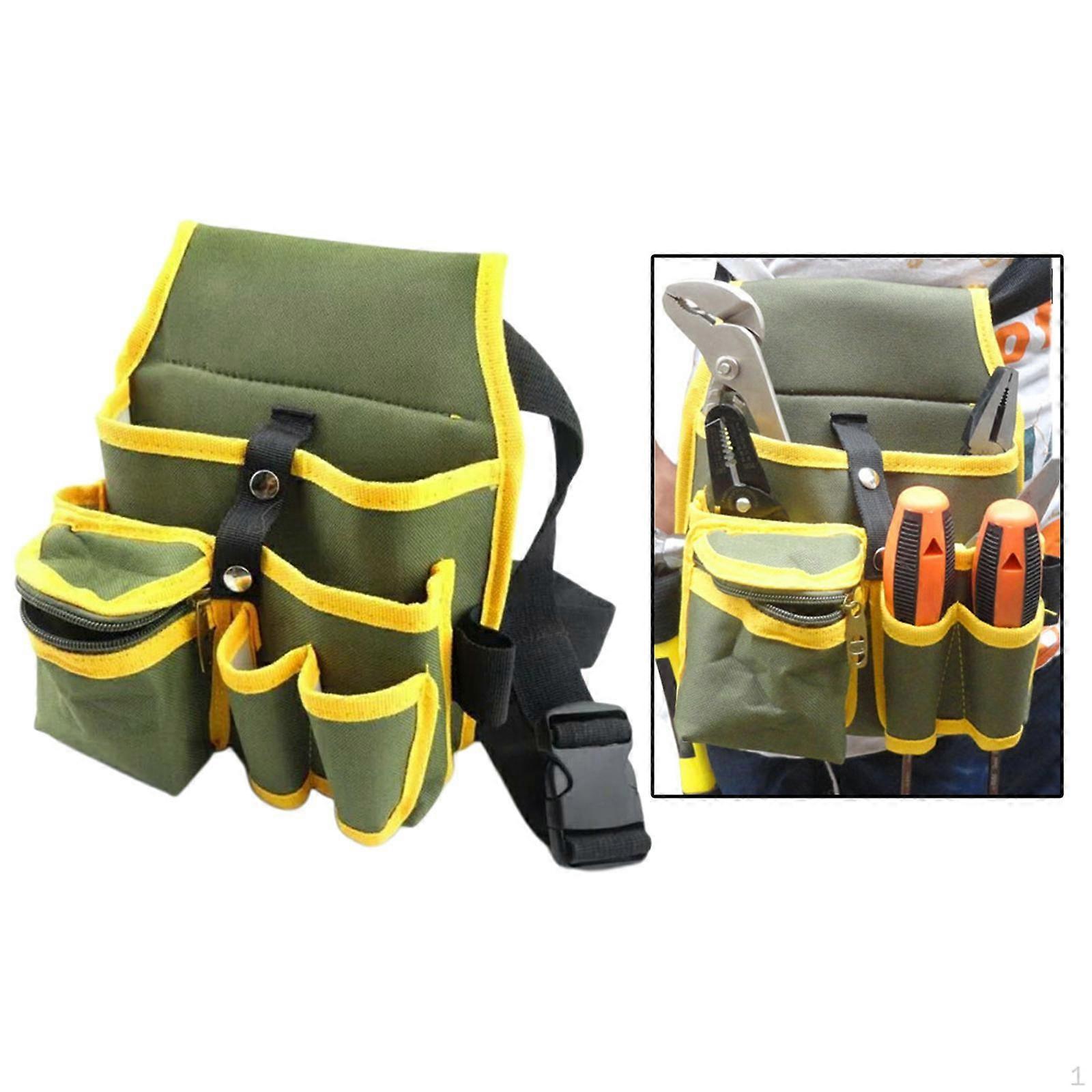 Tool Belt for Carpenters and Builders Professional Pouch Bag Maintenance Electrician