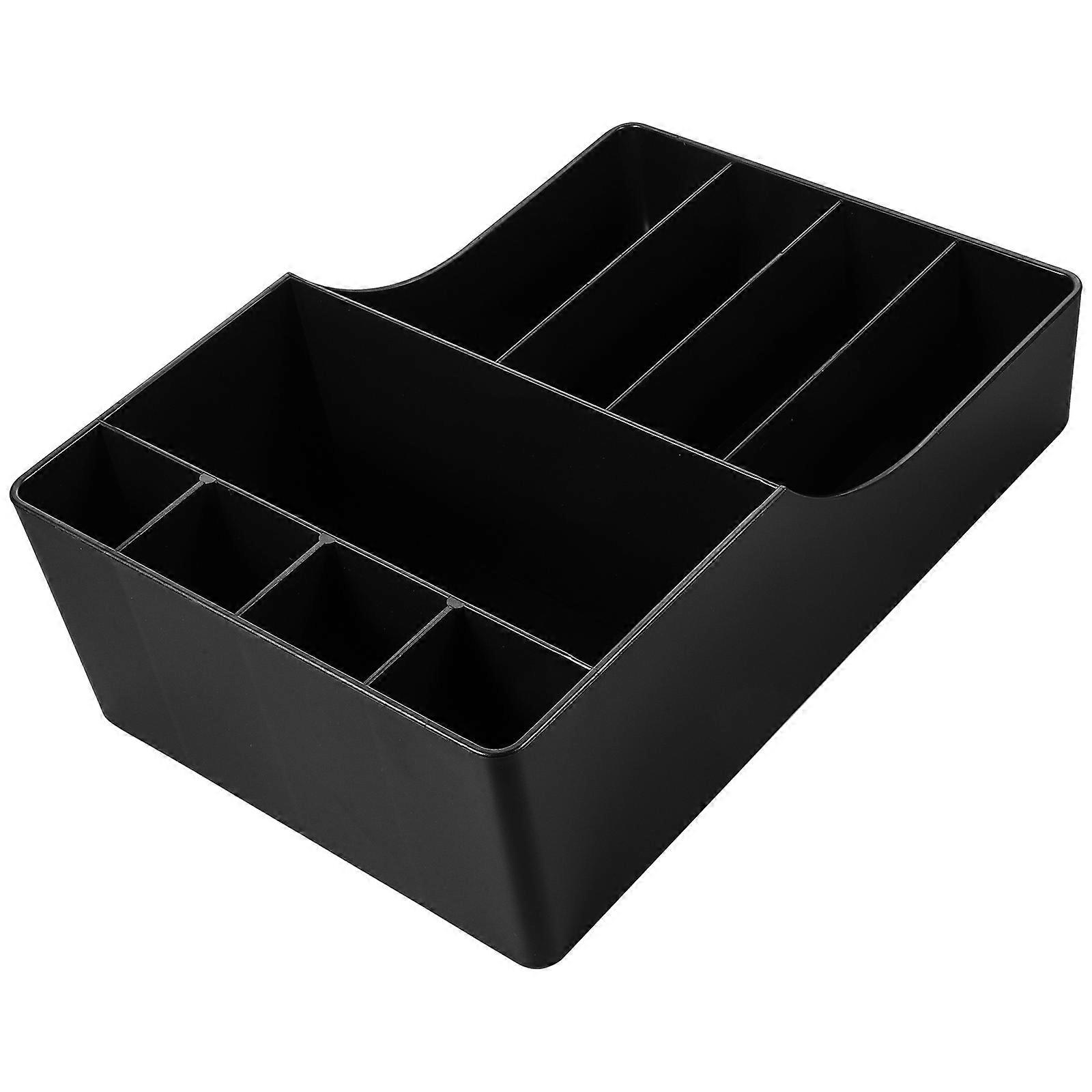 Resin Coffee Bar Organizer with 2pcs Storage Jars for Countertop Decor and Coffee Condiment Holder