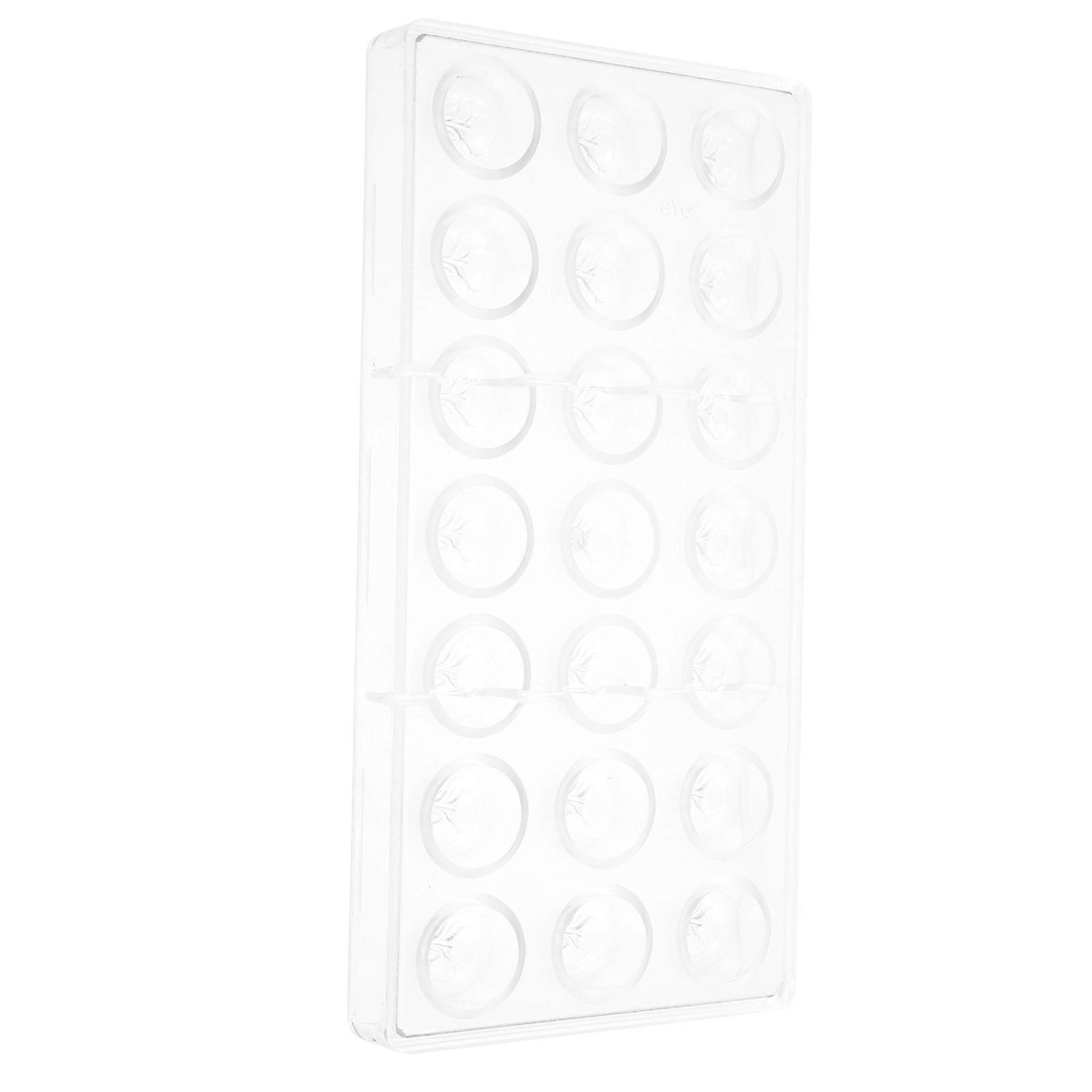 Small Chocolate Mold Ice Making Tool For Kitchen Use PE Material Smooth Surface 1Pack