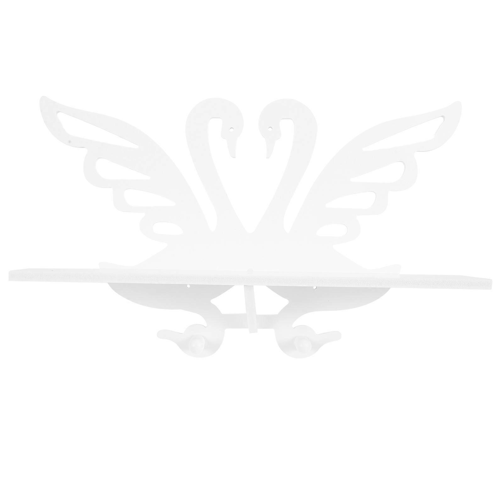 Wall Display Shelf Storage Decoration Rustic Kitchen 39x27cm Wall Mounted 1Set