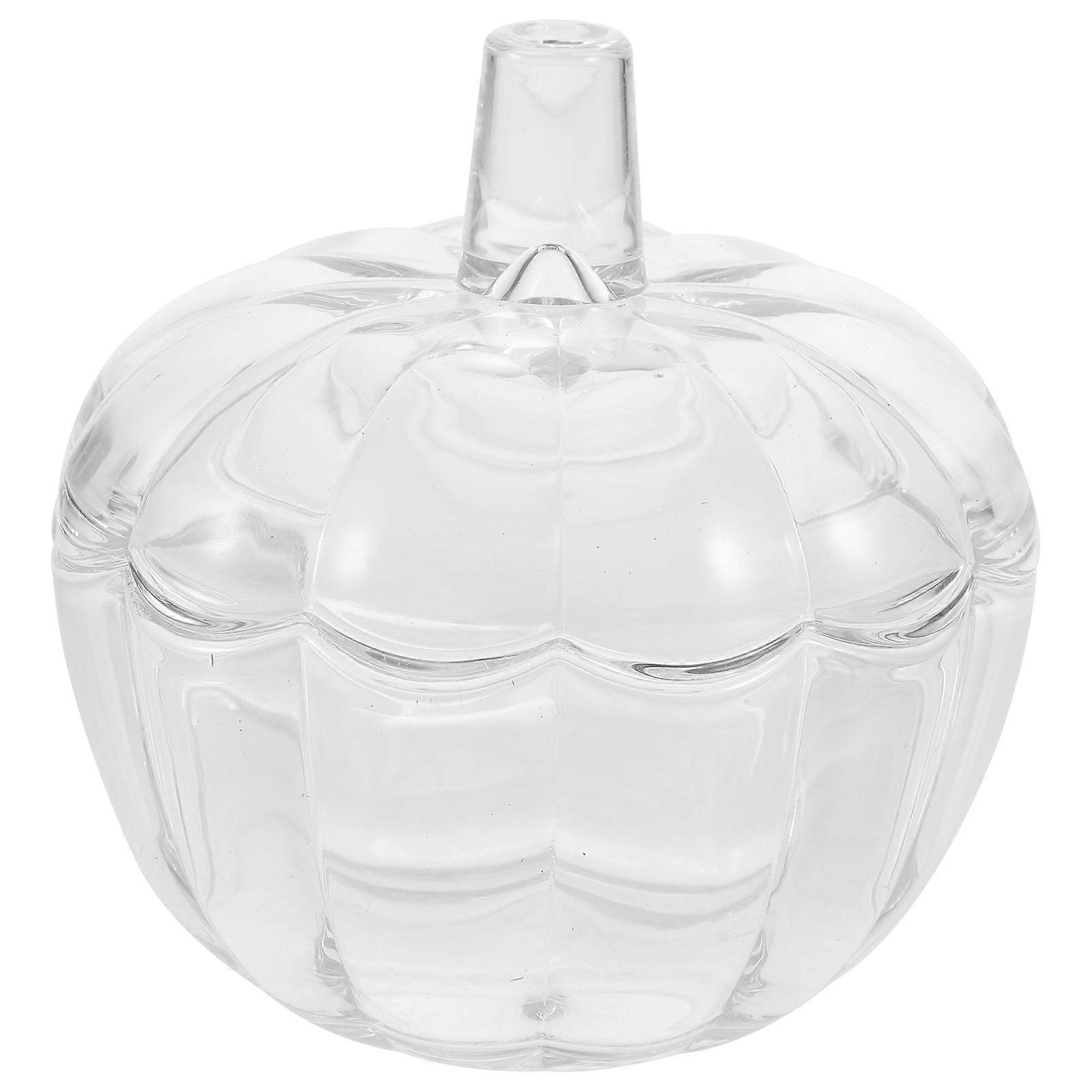 Candy Jar Szklany pojemnik do przechowywania Dekoracja w kształcie dyni 10,80X10,00X10,00CM 1 opakowanie