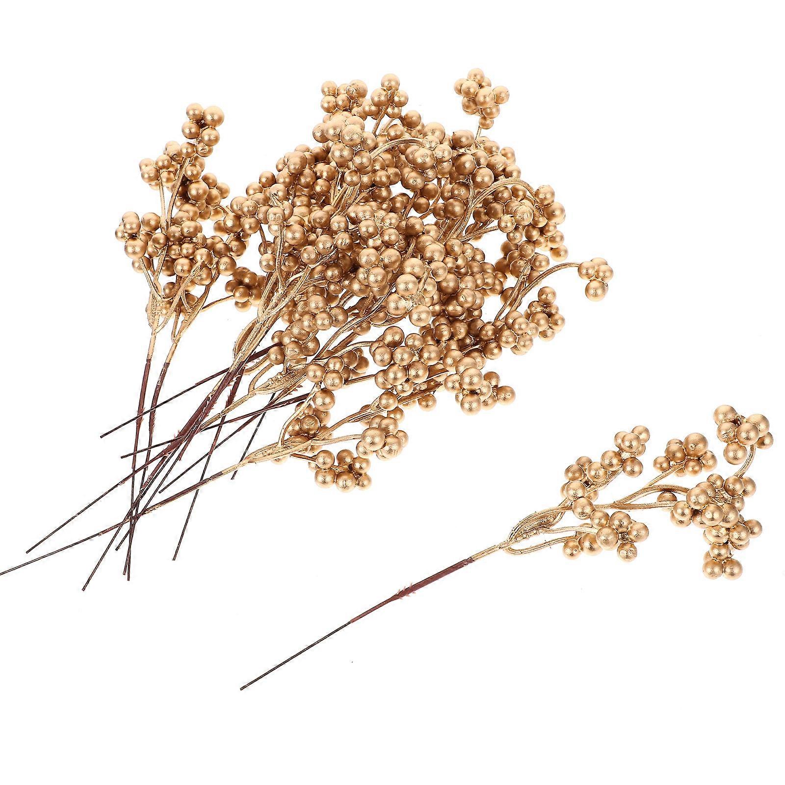 a polished and engaging product description based on your input:

 

**12pcs Artificial Berry Stems – Festive Christmas Decorations for Home &