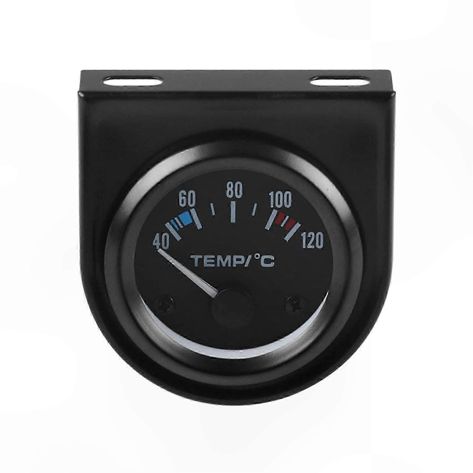 2 Inch Water Temperature Gauge for Car 12V Easy Install ABS Material Ultra Lite Design Auto Dashboard Accessory