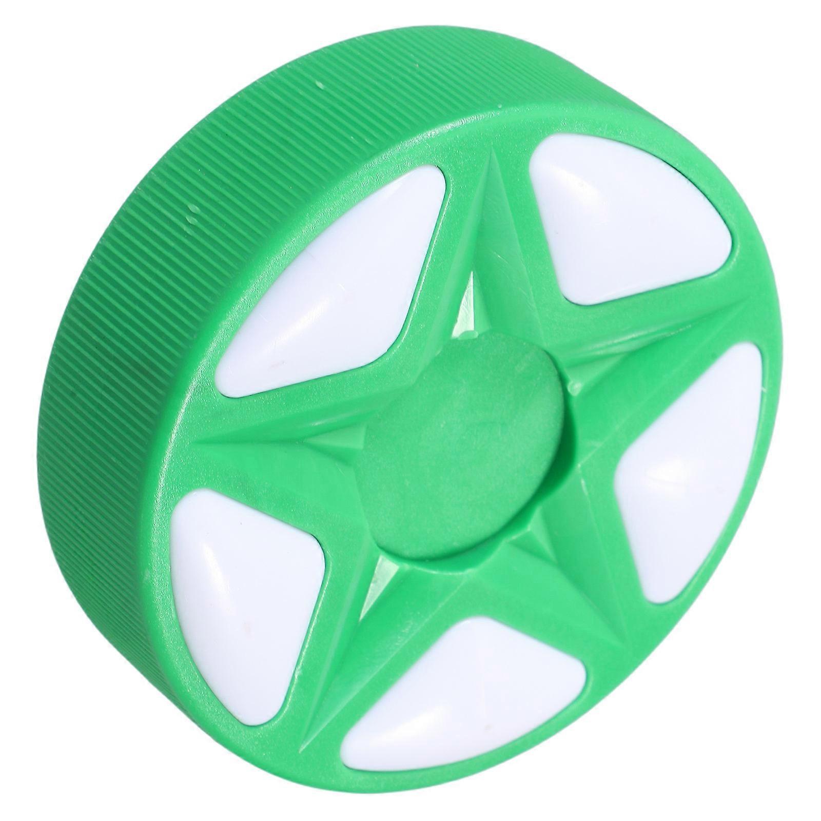 Hockey Pucks Bulk Roller Hockey Puck Street Hockey And Ice Hockey Green Color Reduced Friction 1Pack