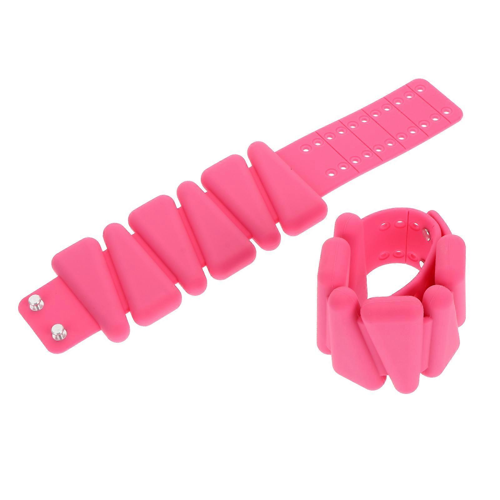 Weighted Wrist Straps For Gym Use 29.5X7CM Adjustable Design Heart Rate Increase 1 Pair