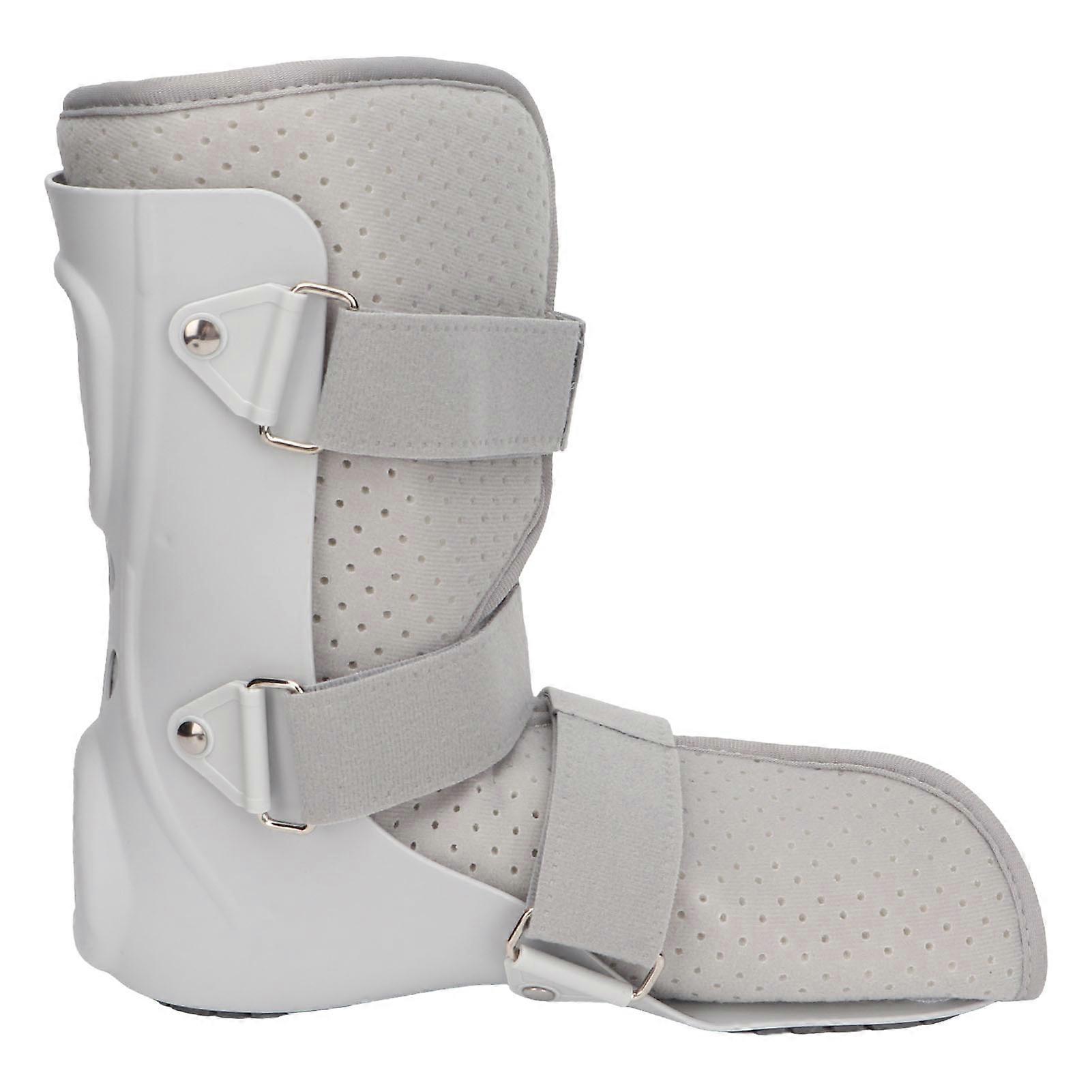 Ankle Brace Adjustable Pressure Breathable Ankle Support Walking Boot for Recovery L Size 40-44 Right Foot