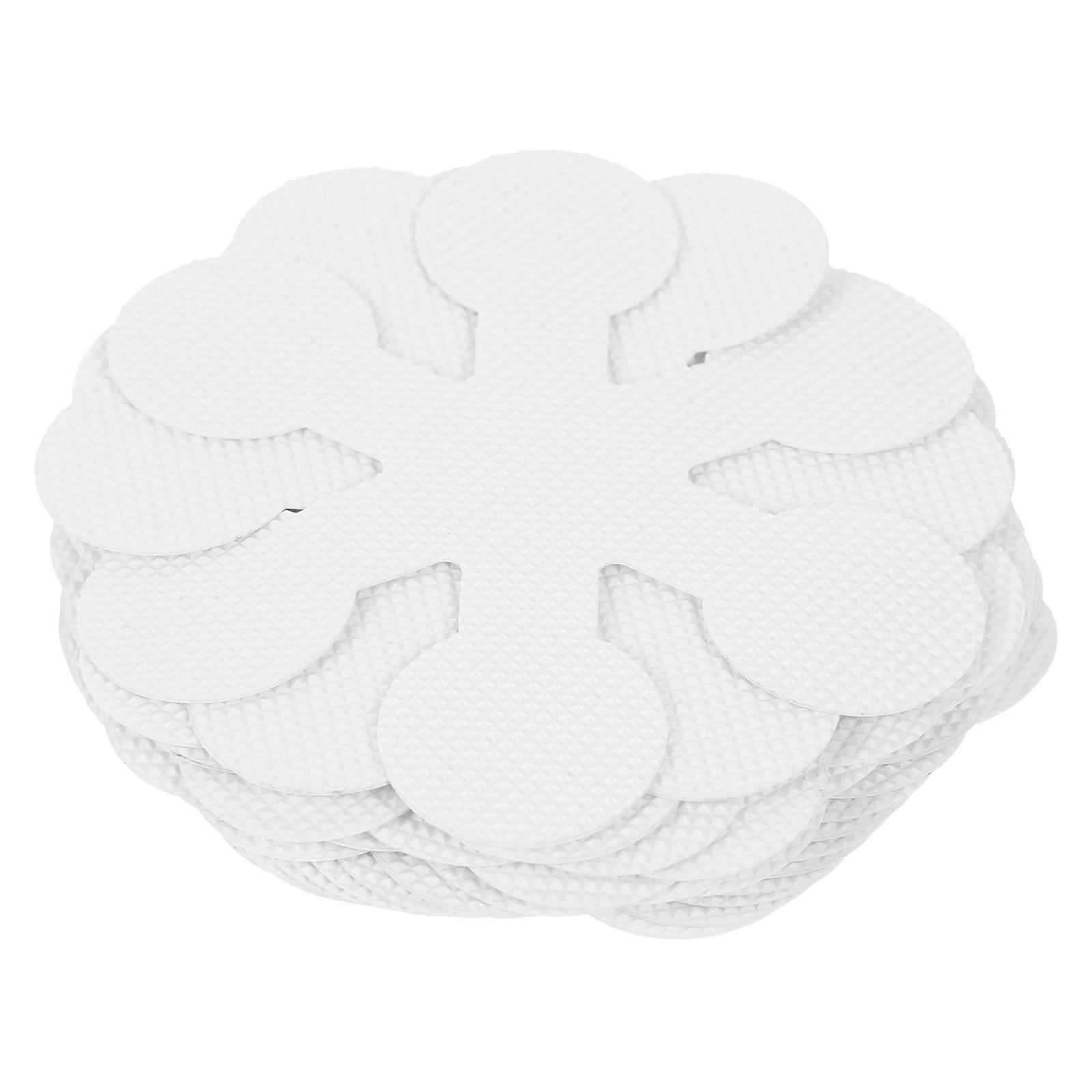 20Pcs Bathtub Non Slip Stickers Adhesive Shower Strip Snowflake Shaped