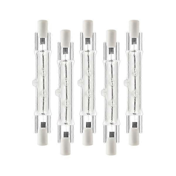 5-pack R7s 118mm 300w 230v,r7s Halogen Linear Light