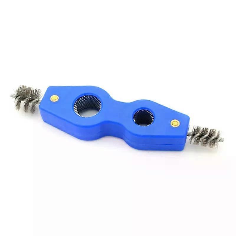 Practical 4 in 1 Pipe Cleaning Devices Portable Rechargeable Tip Brush Wire Brush Deburring for Soldering Copper Pipes 40JE