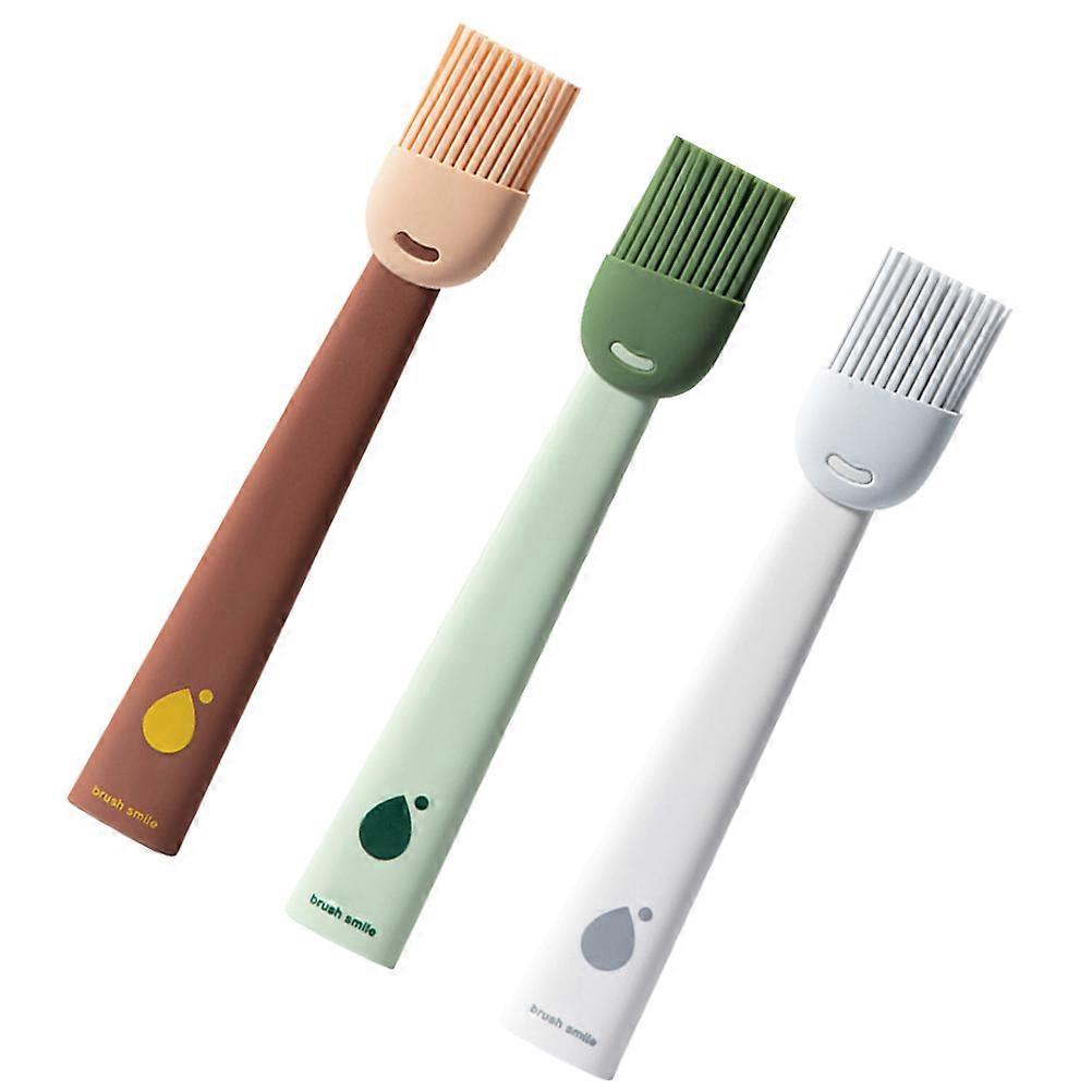 3pcs Basting Pastry Silicone Barbecue Grilling Oil