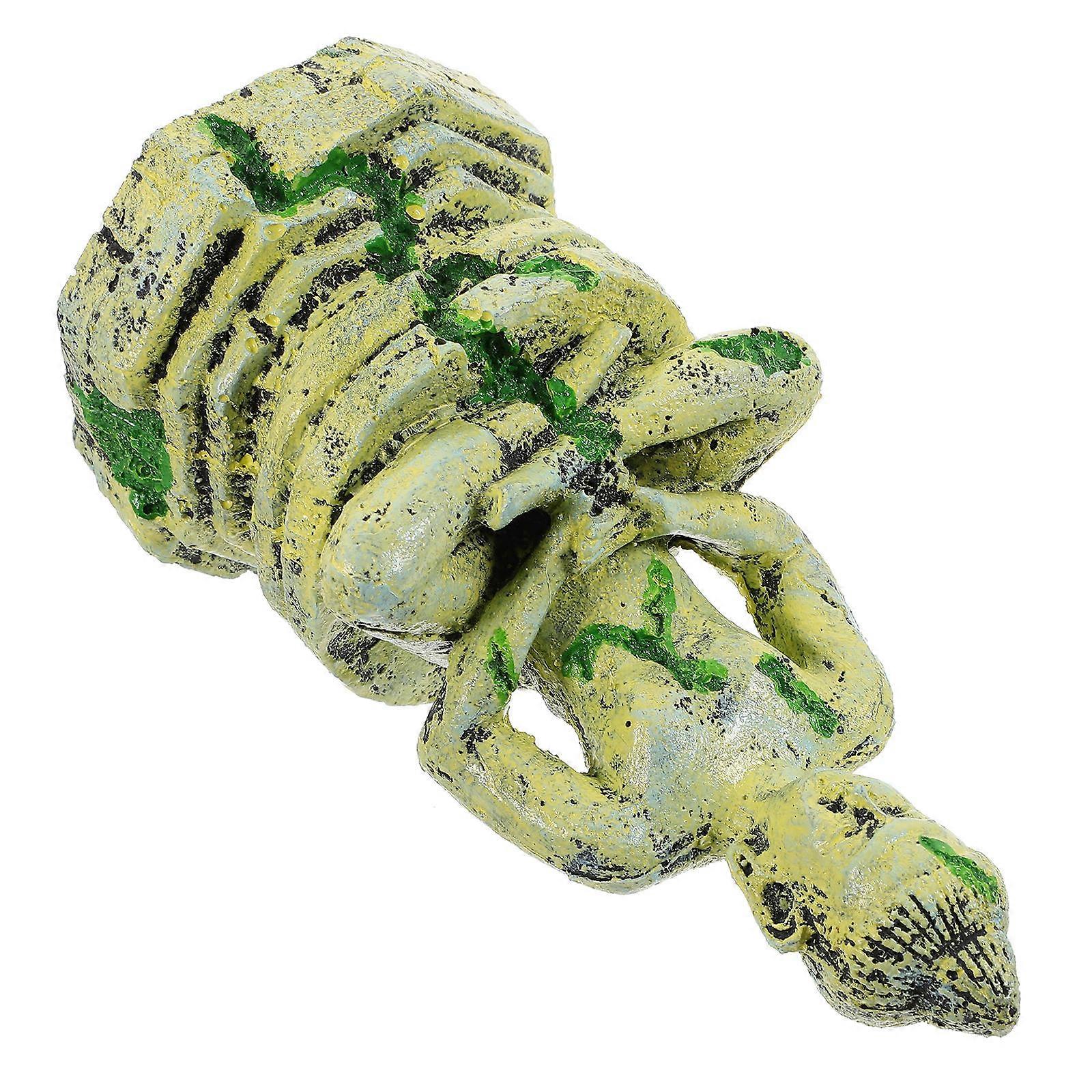 Here's a refined and appealing product description for your **Resin Craft Fish Tank Ornament – Sitting Buddha Aquarium Decor**:
**1pc Resin Craft