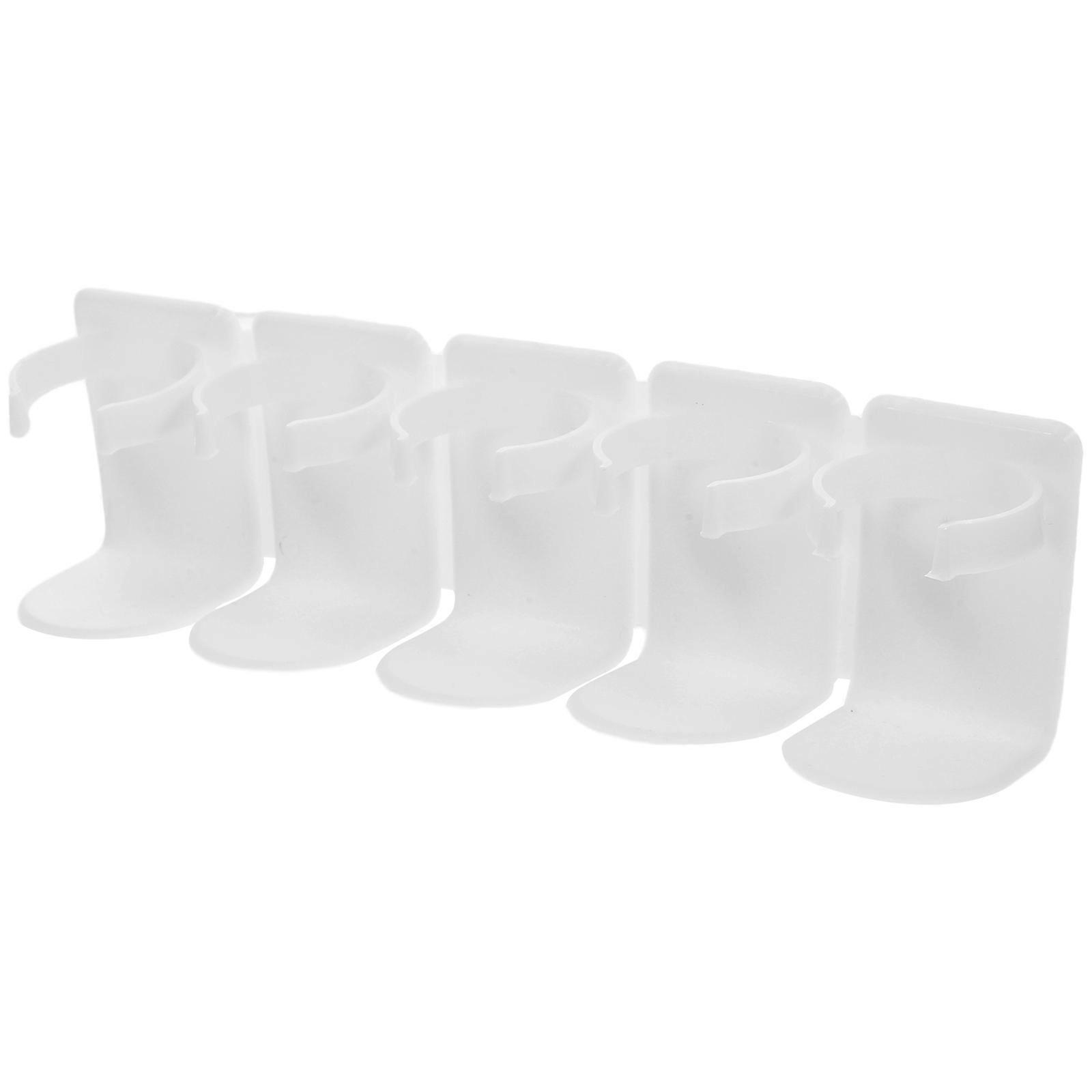 Wall Mounted Storage Box for Bathroom White PP Material Strong Bearing Multifunctional