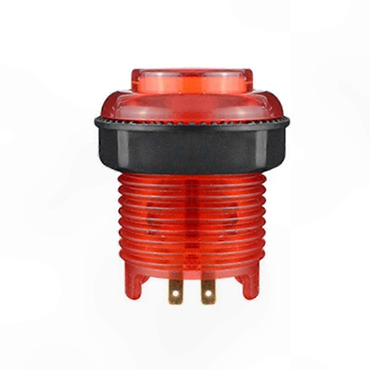 28mm LED Push Button with 4-Pin Light Cable for Arcade Game Controllers