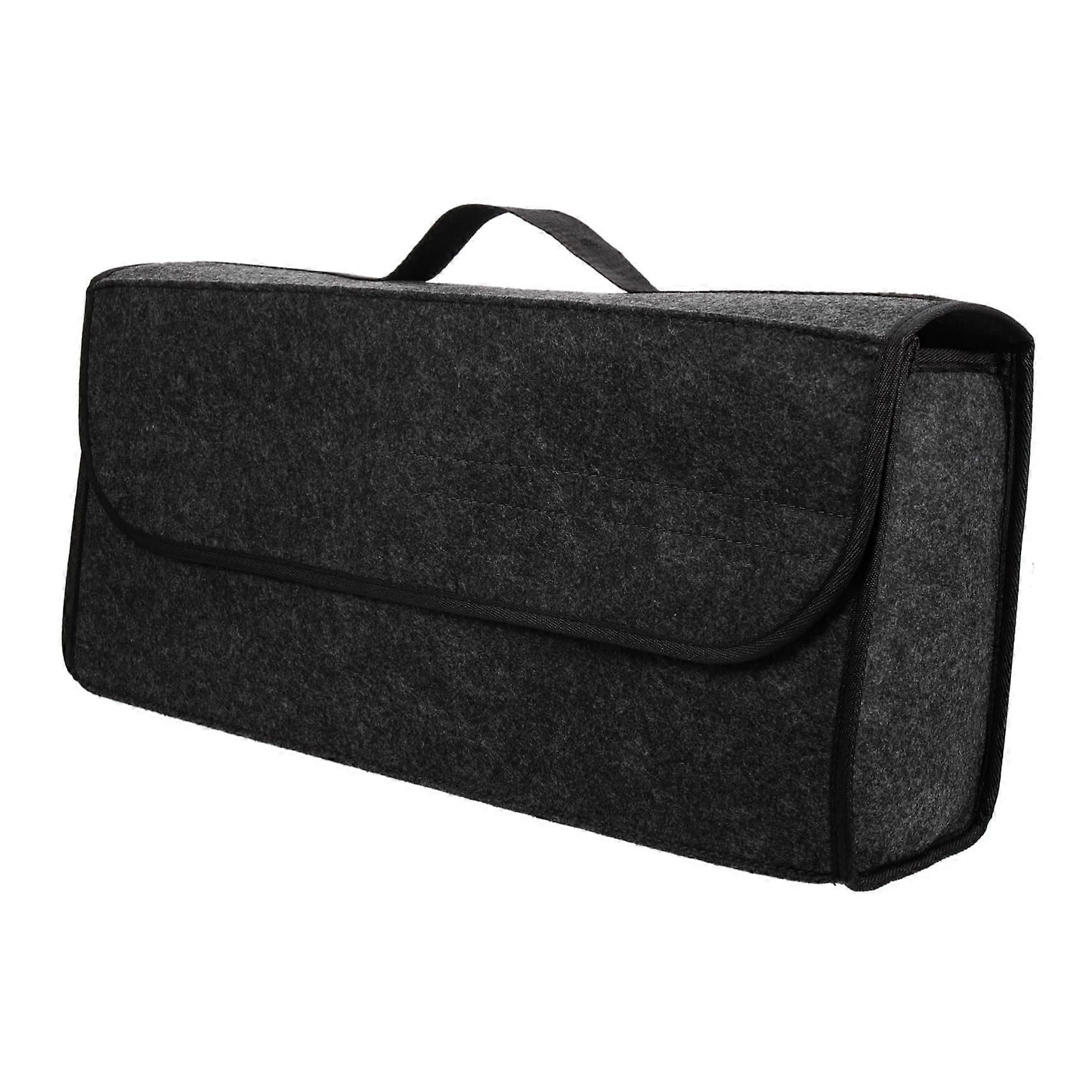 Vehicle Boot Container Car Organiser Foldable Storage Bag for Small Items with Easy Carry Handle, Durable Material, Compact Size