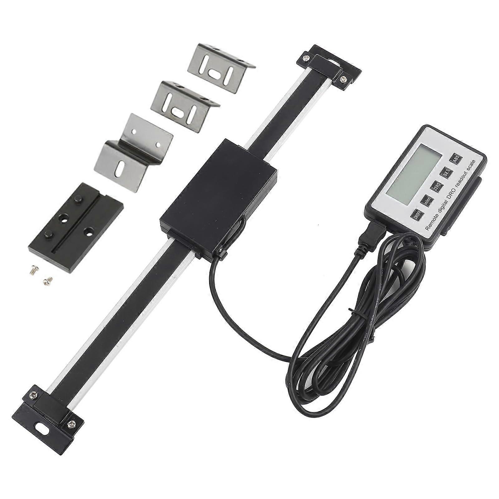 Digital Readout, 0–200 mm Drugs LCD Display for Milling Machine and Lathe, Linear Scale Digital Readout for CNC Positioning Systems