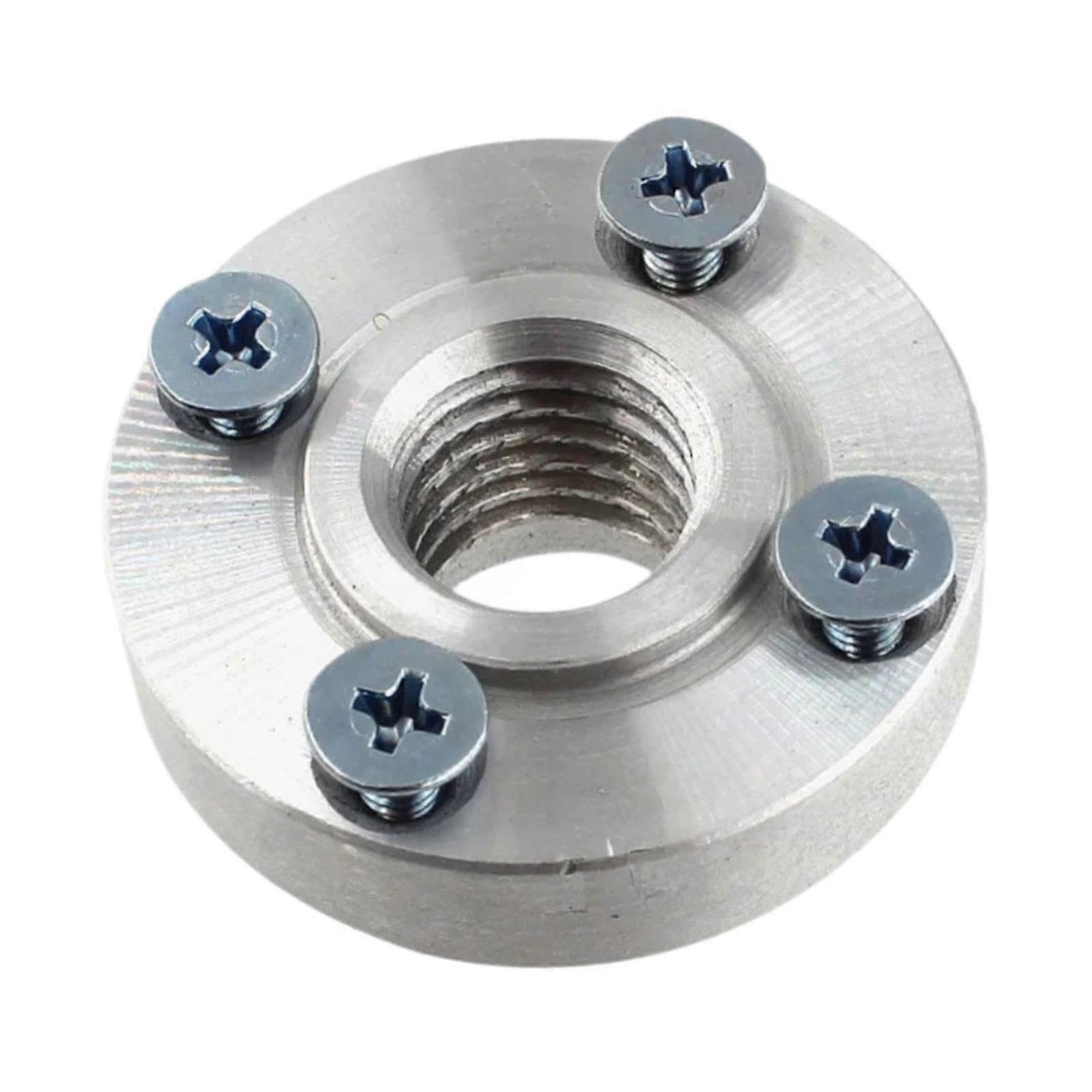 Adapter Flange Adapter Easy Installation Metal Flange Nut Compatible with Standard Pipe Sizes and Heavy-Duty Applications