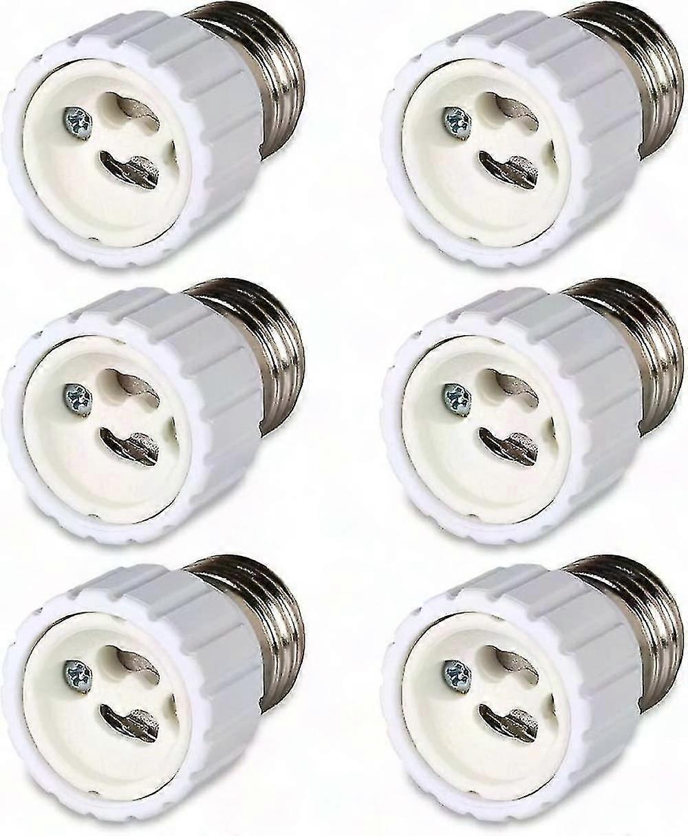 6 Pack E27 to GU10 Socket Converter, 220-240V Energy Class A Adapter