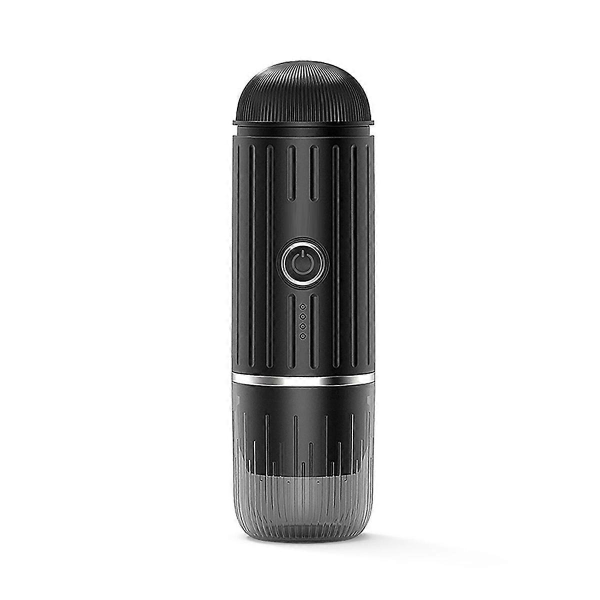 Bærbar espressomaskin automatisk oppvarming, for pulver og kapsler