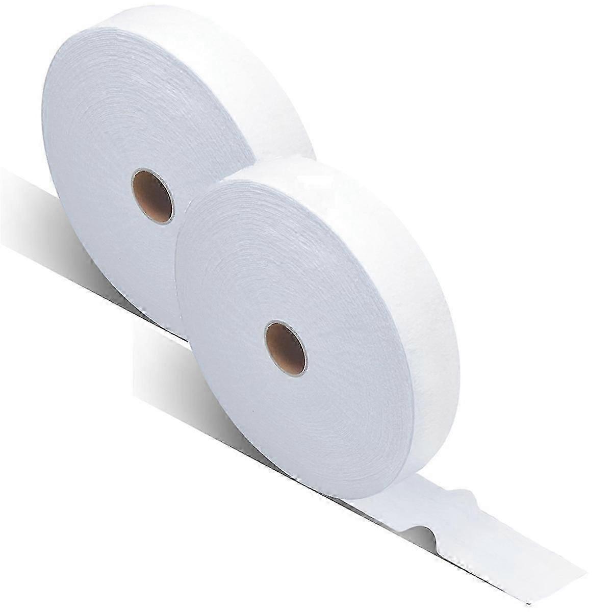 2 Roll Jelly Roll Batting Strip 2,5 tum bomullstäcke vad, flexibel vadd En rulle totalt 50 meter lämplig för Jelly Roll Mattor