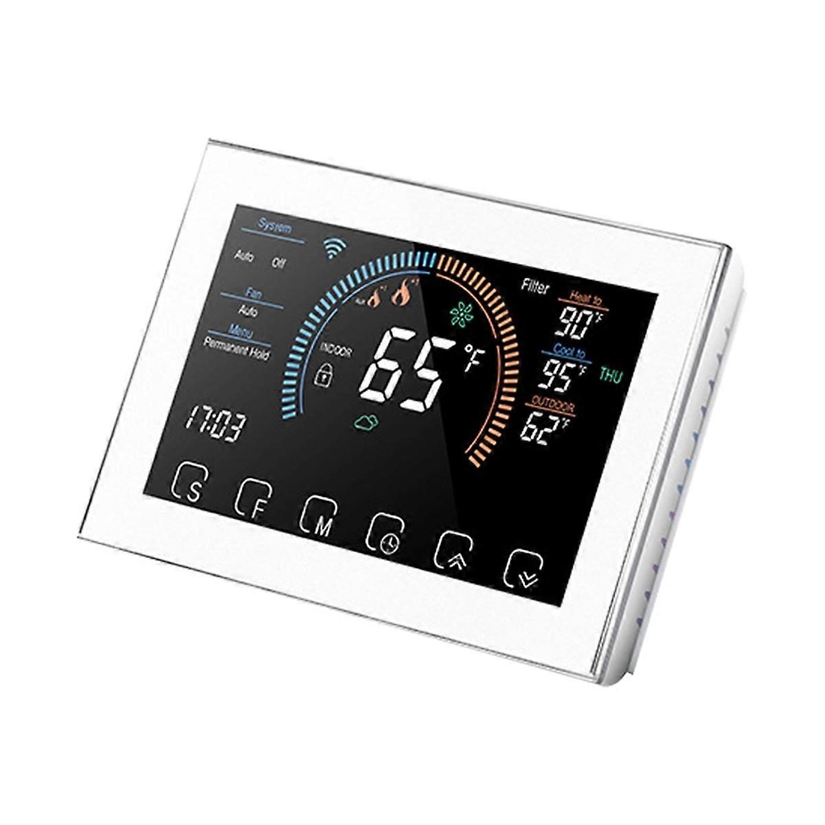 Smart WiFi Thermostat 4.8 Inch LCD Touch Screen