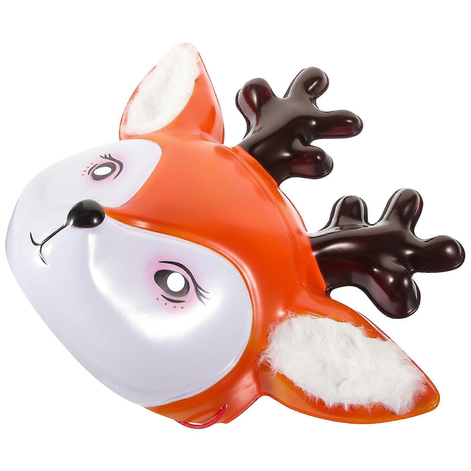 Animal Mask Deer Shape Costume Accessory for Halloween, Cosplay, Parties & Festivals Comfortable & Safe Design for Masquerades & Costume Balls
