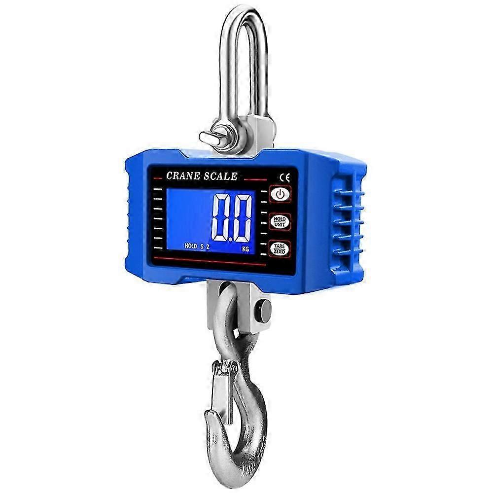 Type C P1 1500kg Digital Hanging Scale Heavy Duty Crane Scale LCD Display Industrial Hook Scale