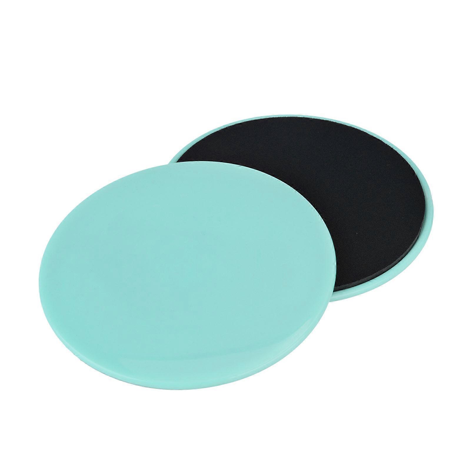 2PCS Light Green Core Slider Discs for Full Body Workout Exercise