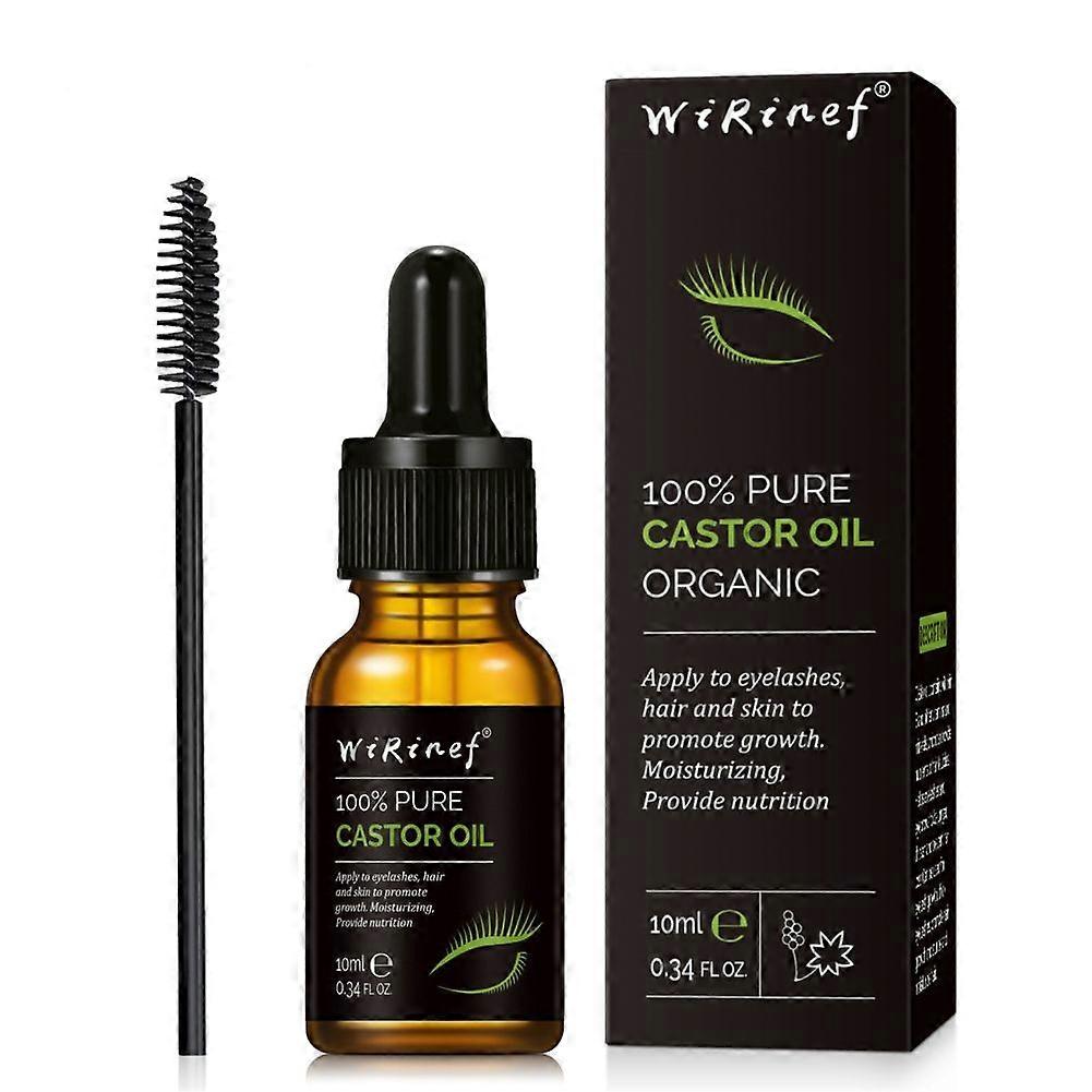 1-3 stuks Castor Oil Wimperserum voor droge huid, haargroei, wimpers en wenkbrauwen - Caster Oil Lash Enhancer
