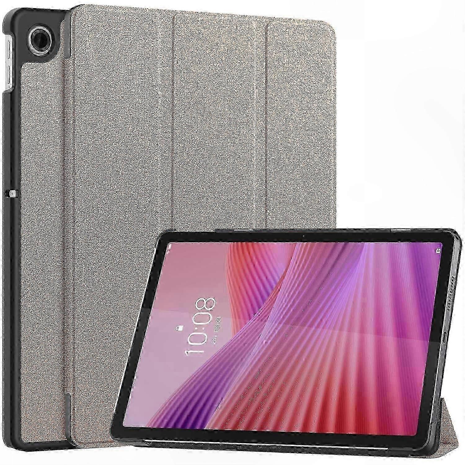 Anti-Slip Leather Stand Case for 10.1 Inch Tablets with Protective Design